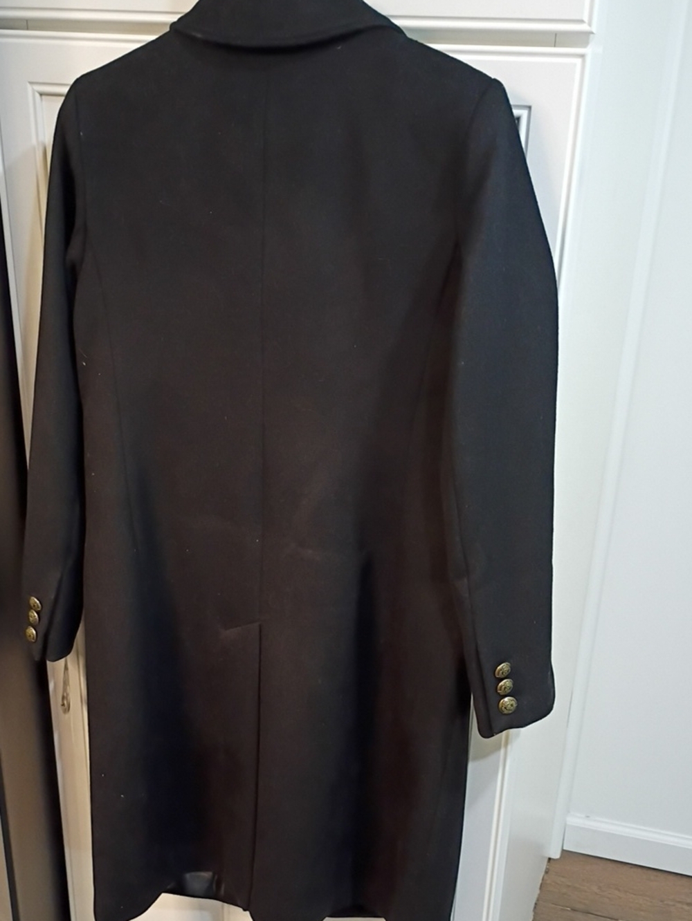 Womens Lauren Ralph Lauren Wool Blend Reefer Coat Size 4 NWT - Picture 11 of 13